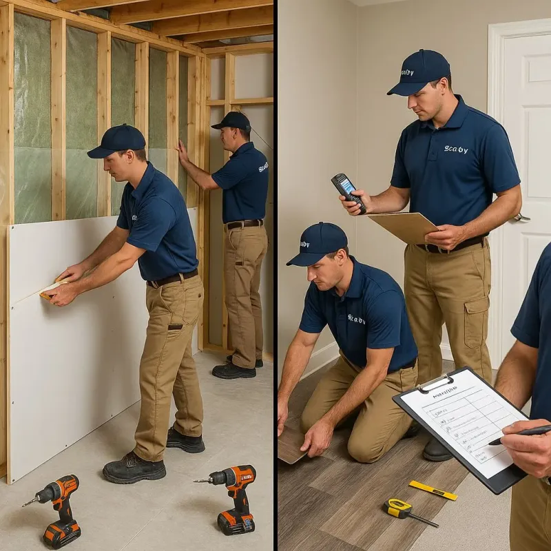 Repairs and Reconstruction process in Bonner Springs, KS
