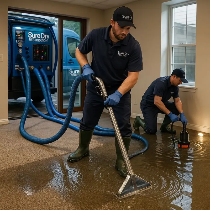 Water Extraction and Removal process in Bonner Springs, KS